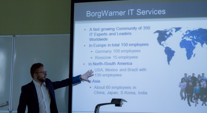 BorgWarner w Wyższej Szkole Informatyki i Zarządzania w Rzeszowie