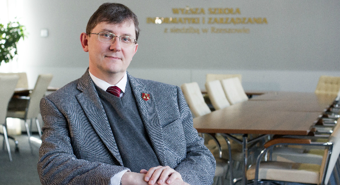 prof. Paweł Chmielnicki z WSIiZ